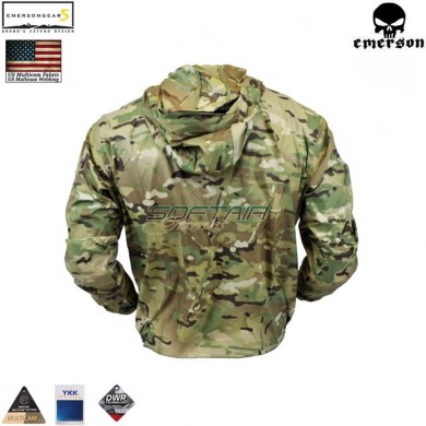 Giacca T.a.s.l. Series Windliner Multicam® Genuine Usa C/orange Zip Emerson (em9362mc)