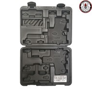 Rigid Carrying Case For Pistol M9/m92 G&g (gg-61)