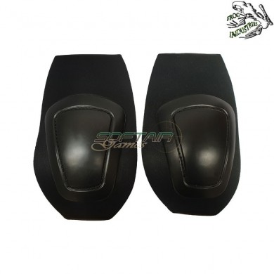 Combat Knee Pads Black Frog Industries® (fi-011550-bk-gin)