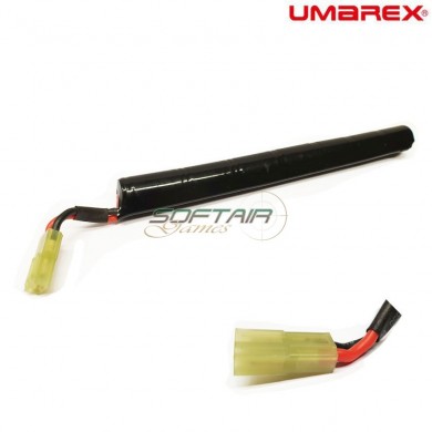 Batteria Nimh Connettore Mini Tamiya 8.4v X 1100mah Stick Type Umarex (um-8.4x1100-stick)