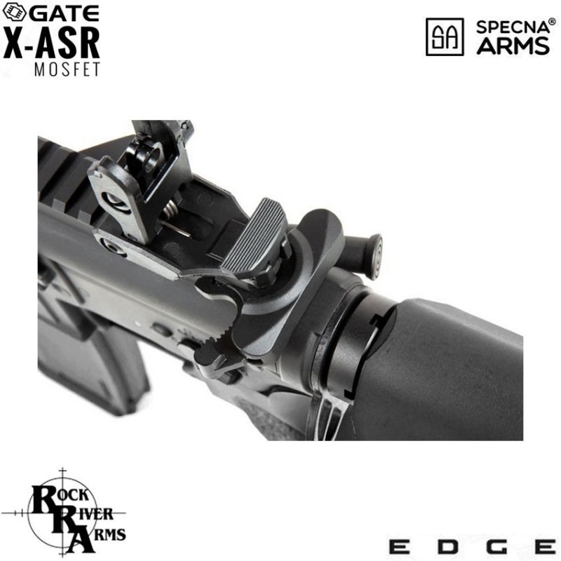 Fucile Elettrico Sa-e05 Edge™ Rra M4 Cqb Silenced Carbine Replica Black Specna Arms® (spe-01-023922)