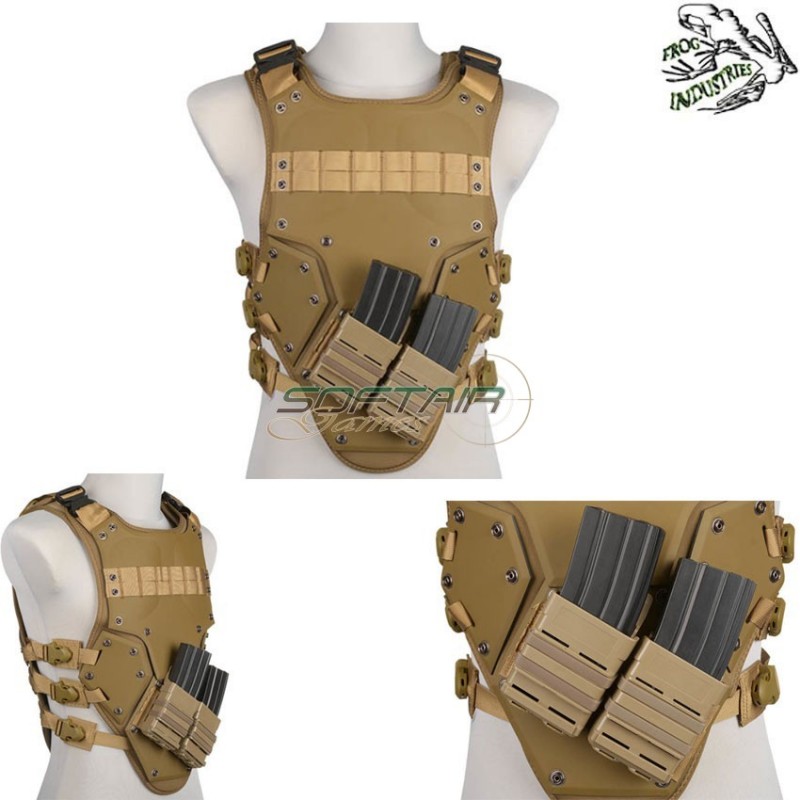 RECON plate carrier tactical vest frog industries® - Softair Games