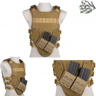 Tactical Vest T3 Type Coyote Frog Industries® (fi-017149-tan)