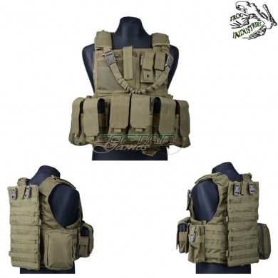 Tactical Vest Maritime Full Set Olive Drab Frog Industries® (fi-009851-od)