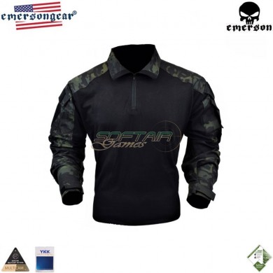 Tactical Blue Label G3 New Gen Combat Shirt Multicam Black® Genuine Usa Emerson (emb9322mcbk)