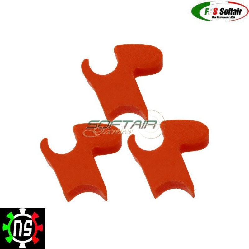 Set 3 Pezzi Delayer In Tecnopolimero Caricato Design Per Raffiche Veloci N.s. Fps (fps-dl04)