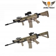 Adattatore Black Tubo Calcio M4 Per Scar Amo-tech® (amt-2403-bk)