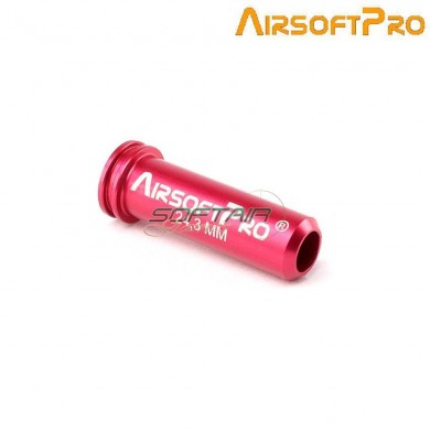 Aluminum Cnc Air Nozzle Short G36 24.30mm With O-ring Airsoftpro® (ap-5702)