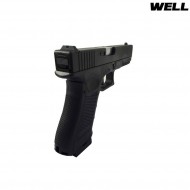 Pistola A Co2/gas Doppio Caricatore Glock 17 Black Well (g197)