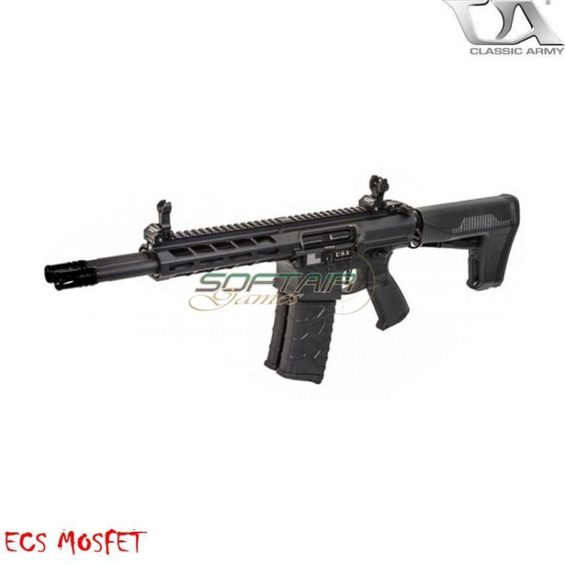 Electric Rifle Double Barrel Dt4 Nemesis Black Classic Army (ca-ca118m)