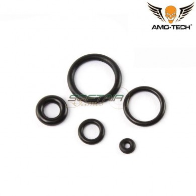 Set Completo 5 O-ring Per Valvole Gas Tokyo Marui/kjworks Amo-tech® (amt-7443)