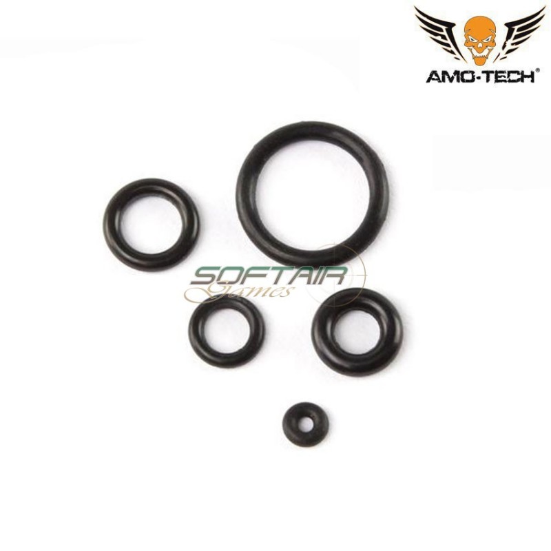 Complete Set 5 O-ring For Gas Valves Ksc Amo-tech® (amt-7442) Complete Set 5 O-ring For Gas Valves Ksc Amo-tech® (amt-7442)
