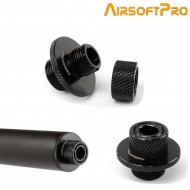 Adattatore Silenziatore Upgrade Black Per Tm Vsr/l96 & Well Mb02/mb4401 & Cyma L96 Airsoftpro® (ap-7430) Adattatore Silenziatore Upgrade Black Per Tm Vsr/l96 & Well Mb02/mb4401 & Cyma L96 Airsoftpro® (ap-7430)