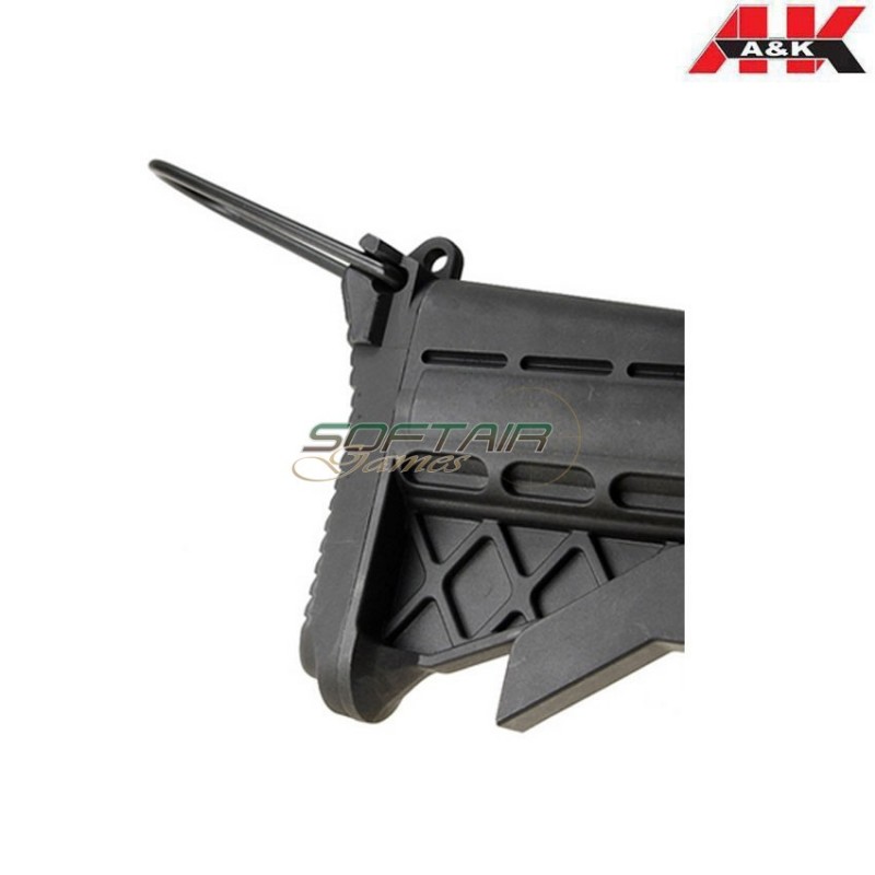 Stock Black Standalone Mk46 Telescopic Type A&k (aek-7373)