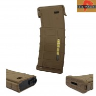 Mid-cap Magazine Pts Style M4/m16 Dark Earth 120bb Big Dragon (bd-4202)