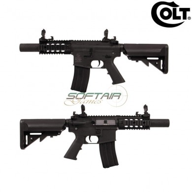 Electric Rifle M4 Special Forces Rail Mini Fibre Series Black Colt® (colt-180862)