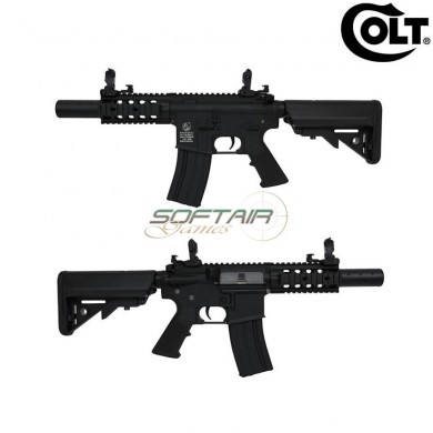 Electric Rifle M4 Special Forces Rail Mini Metal Series Black Colt® (colt-180866)