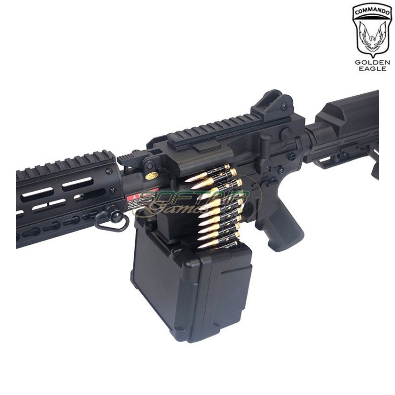 Mitragliatrice Elettrica 6671 Fightlite Mcr Lmg 14.25" Tactical Black Golden Eagle (ge-211715)