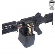 Electric Machine Gun 6671 Fightlite Mcr Lmg 14.25" Tactical Black Golden Eagle (ge-211715)