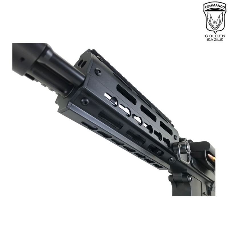 Electric Machine Gun 6670 Fightlite Mcr Lmg 16.25" Tactical Black Golden Eagle (ge-026483)