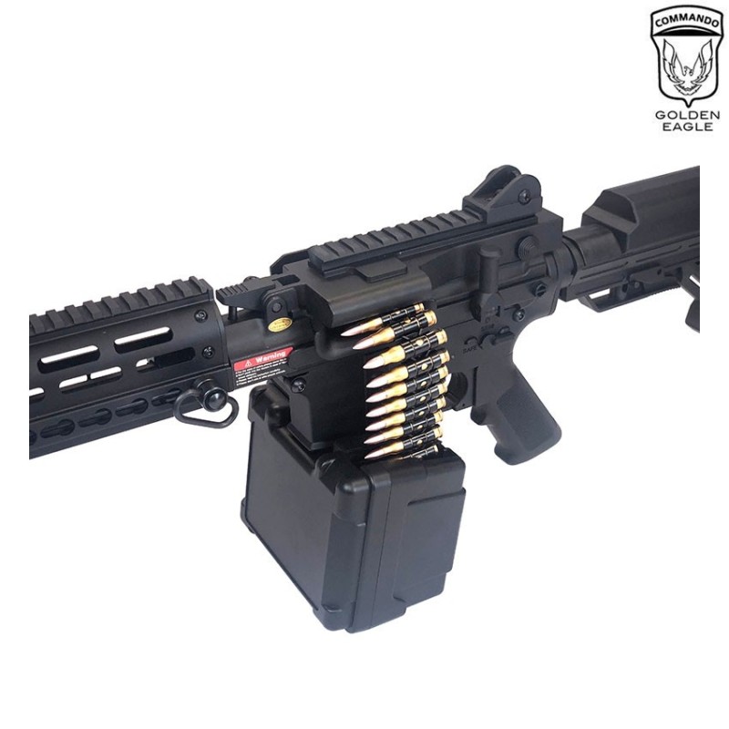 Mitragliatrice Elettrica 6670 Fightlite Mcr Lmg 16.25" Tactical Black Golden Eagle (ge-026483)