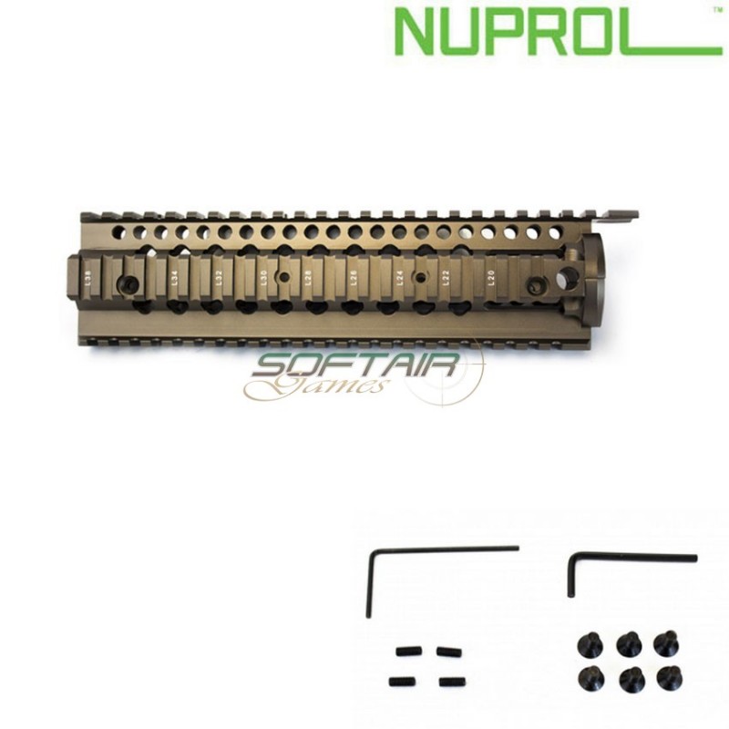 Bocca Rail 9 Pollici Type Dd Omega Bronze Nuprol (nu-nrs-03-09-bro)