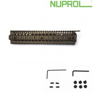 Bocca Rail 12 Inches Type Dd Omega Bronze Nuprol (nu-nrs-03-12-bro)