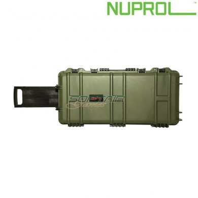 Tactical Medium Carrying Case Pvc Injection Green Pnp Version Nuprol (nu-nhc-08-grn)