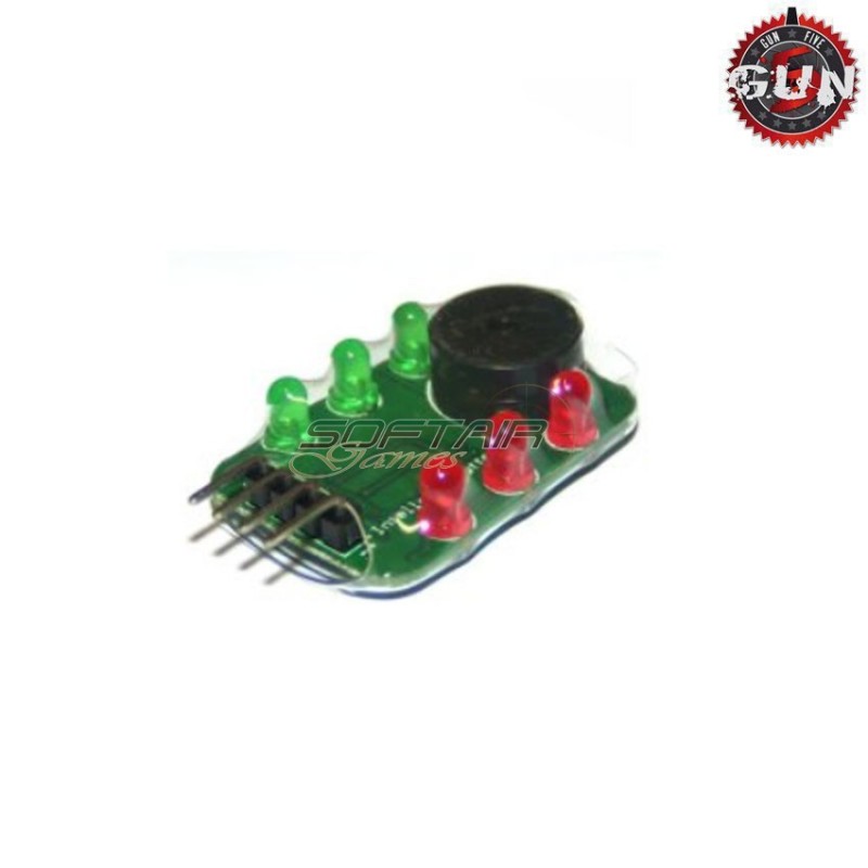 Beeper For Battery Lipo Gun Five (gf-012672/1587) Beeper For Battery Lipo Gun Five (gf-012672/1587)
