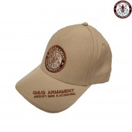 Cappello Baseball Tan Gg Logo G&g (gg-66)