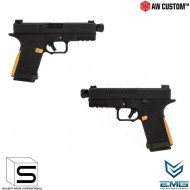 Gbb Gas Pistol Sai Blu Compact Emg Black Armorer Works (aw-sai-110741) Gbb Gas Pistol Sai Blu Compact Emg Black Armorer Works (aw-sai-110741)