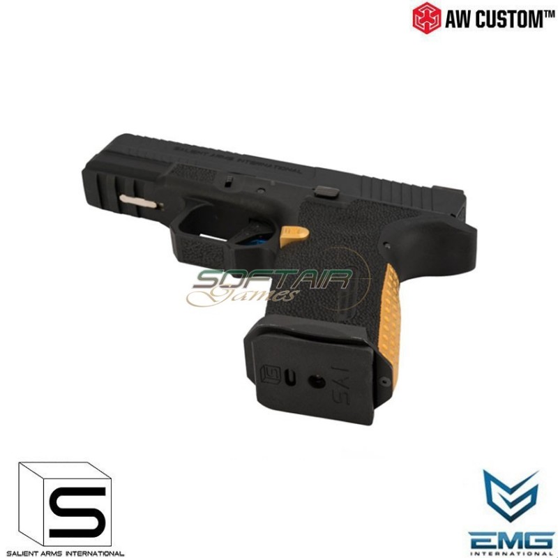 Gbb Gas Pistol Sai Blu Compact Emg Black Armorer Works - Softair Games -  ASG Softair San Marino