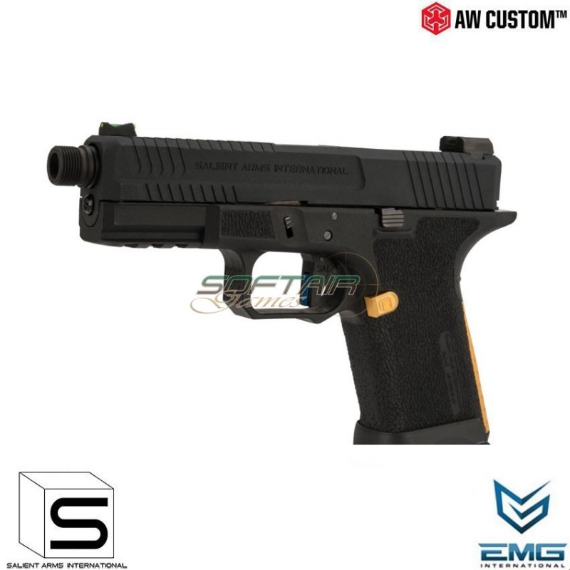 Pistola A Gas Sai Blu Compact Emg Black Armorer Works (aw-sai-110741)