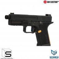 Gbb Gas Pistol Sai Blu Compact Emg Black Armorer Works (aw-sai-110741)