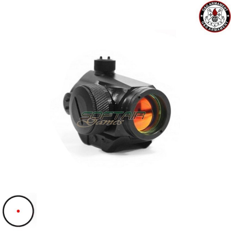 Red Dot Sight Gt1 Black Low Mount G&g (gg-12025)