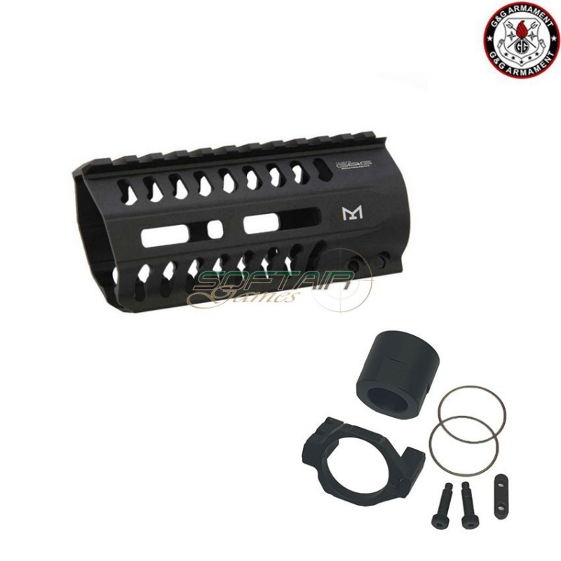 Handguard M-lok 5" Black Arp 9 G&g (gg-03204)