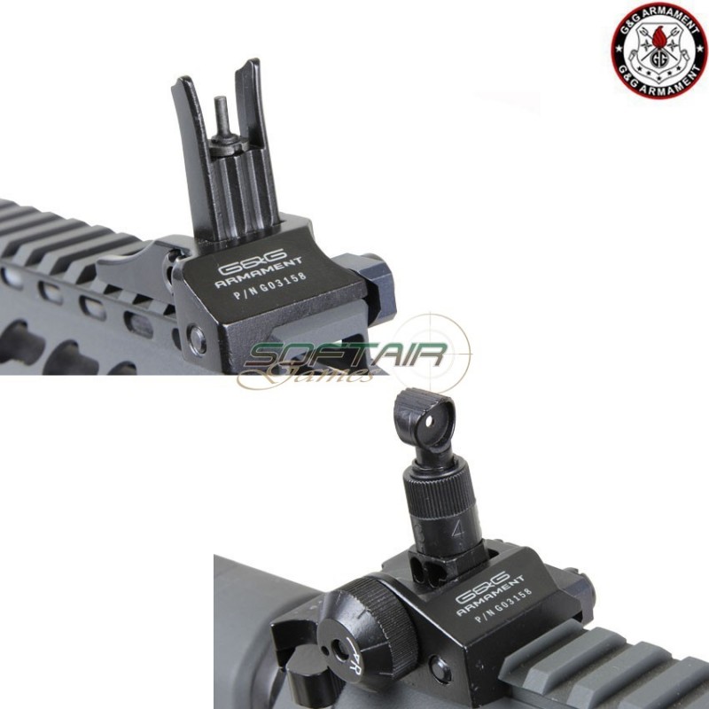 Electric Rifle Srs Cm16 Battleship Grey G&g (gg-egc-16p-srs-anb)