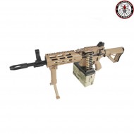 Mitragliatrice Elettrica Lmg Cm16 Tan G&g (gg-egc-16p-lmg-dnb) Mitragliatrice Elettrica Lmg Cm16 Tan G&g (gg-egc-16p-lmg-dnb)
