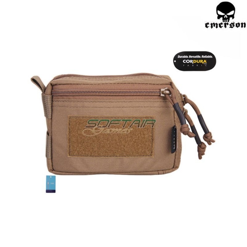 Plug In Debris Waist Pouch Coyote Brown Emerson (em8337j)