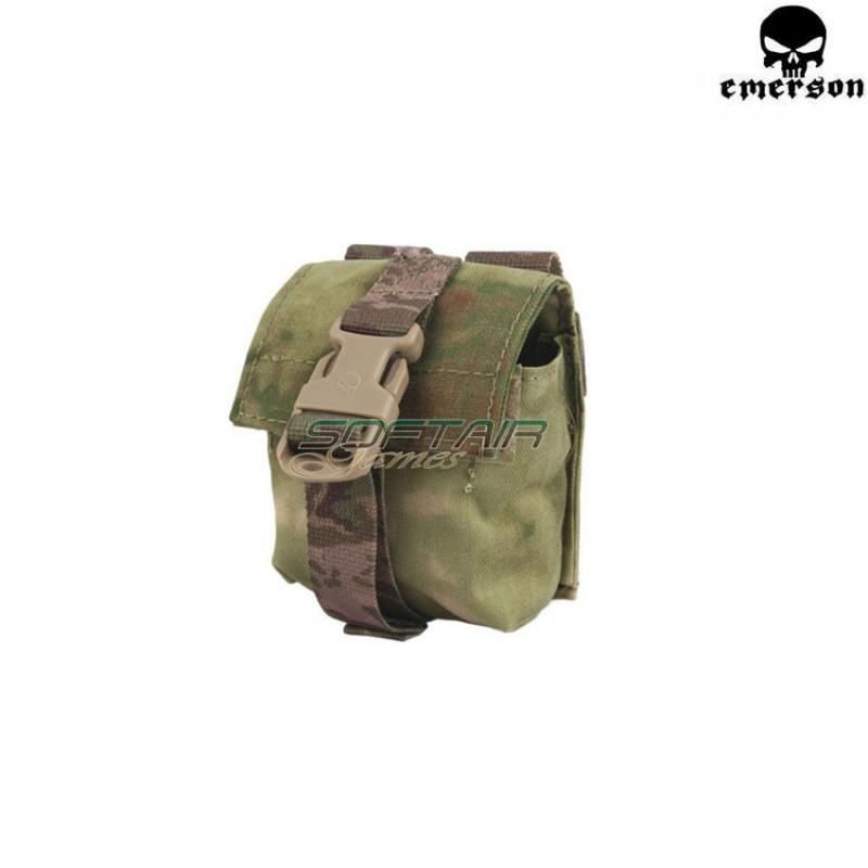 Lbt Style Single Frag Grenade Pouch Atacs Foliage Green Emerson (em6369atfg)