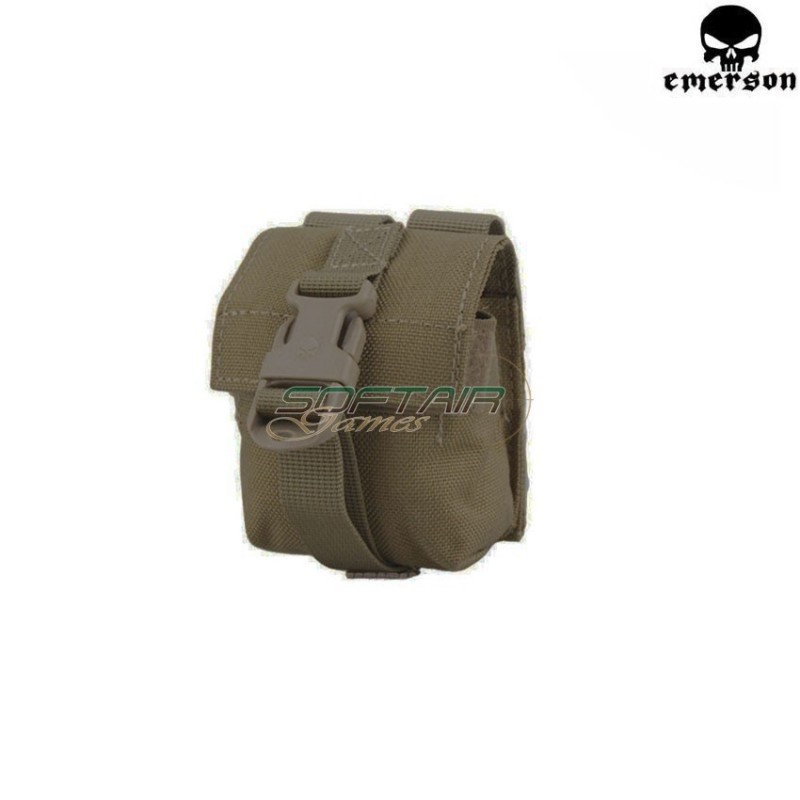 Lbt Style Single Frag Grenade Pouch Foliage Green Emerson (em6369fg)