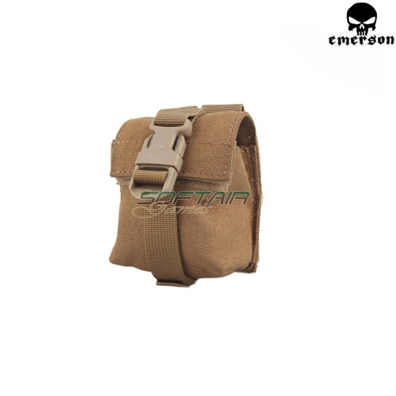 Lbt Style Single Frag Grenade Pouch Coyote Brown Emerson (em6369cb)