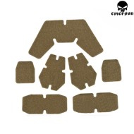 Helmet Velcro Cp Style Set Dark Earth Emerson (em9230de) Helmet Velcro Cp Style Set Dark Earth Emerson (em9230de)
