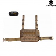 Modular Rifle Drop Leg Molle Panel Coyote Brown Emerson (em6277cb) Modular Rifle Drop Leg Molle Panel Coyote Brown Emerson (em6277cb)