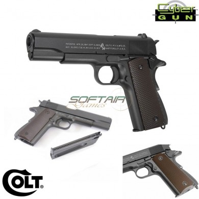 Pistola A Co2 Colt 1911 100th Anniversary Scarrellante Cybergun (180512)