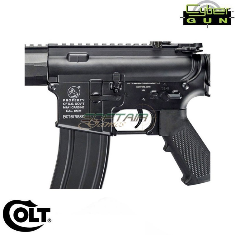 Fucile Elettrico Colt M4 Short Keymod 10 Pollici Cybergun (180842) Fucile Elettrico Colt M4 Short Keymod 10 Pollici Cybergun (180842)