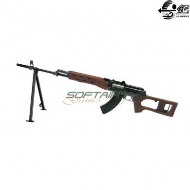 Electric Rifle Ak Dragunov Wood Golden Bow (jg-0511w)