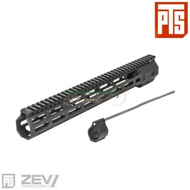 Handguard M4 Zev Wedge Lock 14" Black Pts® (pts-zv003490307)
