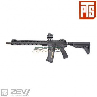 Handguard M4 Zev Wedge Lock 14" Black Pts® (pts-zv003490307)