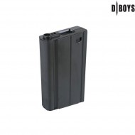 Caricatore Maggiorato Black 500bb Per Scar H Dboys (carsc02b)